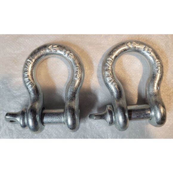 3/4" Shackle D-Ring 4-Ton WLL 4 3/4T - Picture 1 of 8